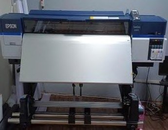 Large-format printer for flex, vinyl and backlit print